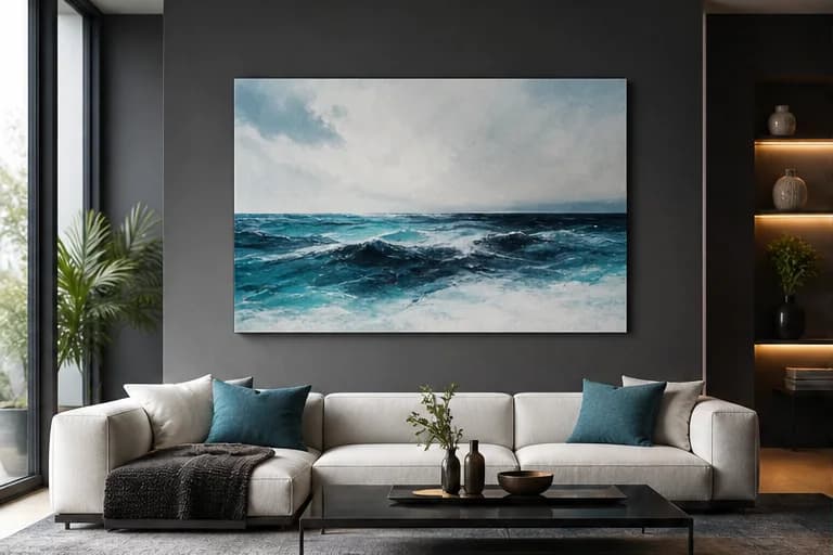Canvas Tablo konsept uygulama görseli 1
