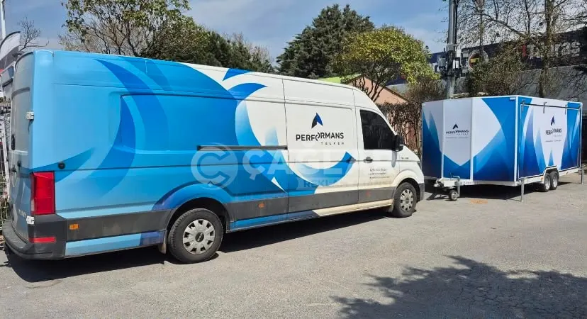 Pepsi için filo araç giydirme uygulaması