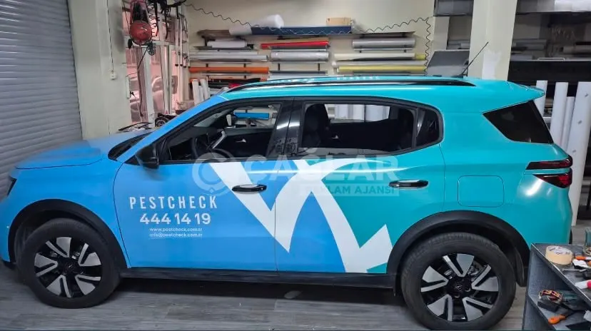 Pestcheck için kurumsal suv kaplama uygulaması